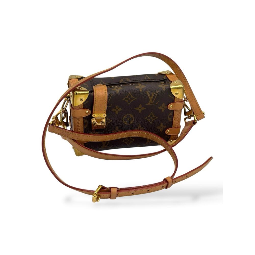 Side Trunk Handbag Monogram Canvas PM - Picture 8 of 16